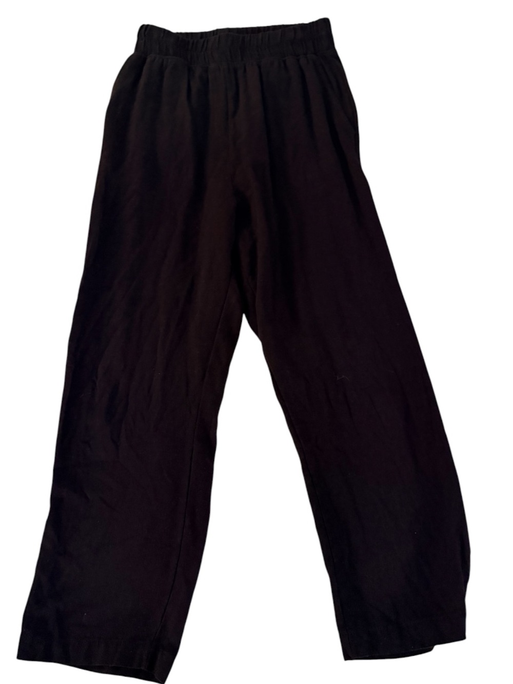 Hayes Linen Blend Pull on Pants in Black XSP